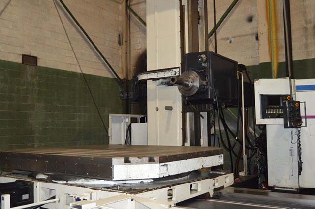 5.1" (ROTARY TABLE) TOSHIBA ... CNC HORIZONTAL BORING MILL